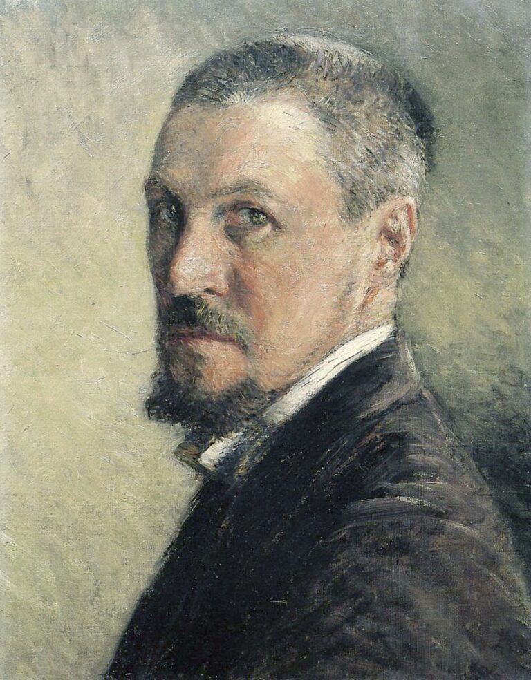 Autoportrait de Gustave Caillebotte